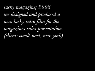 lucky intro video 2008 caption